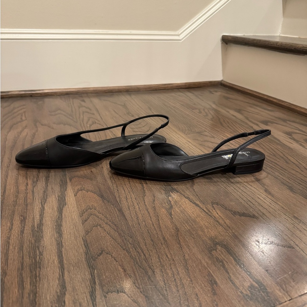 Marc Fisher Dela Closed Toe Slingback Dress Flats size 9.5 - Picture 3 of 10